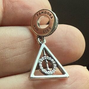 Pandora Silver Triangle Pendant